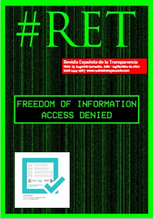 					Ver Núm. 15 (2022): Revista Española de la Transparencia número 15 (Segundo semestre. Julio - diciembre 2022)
				
